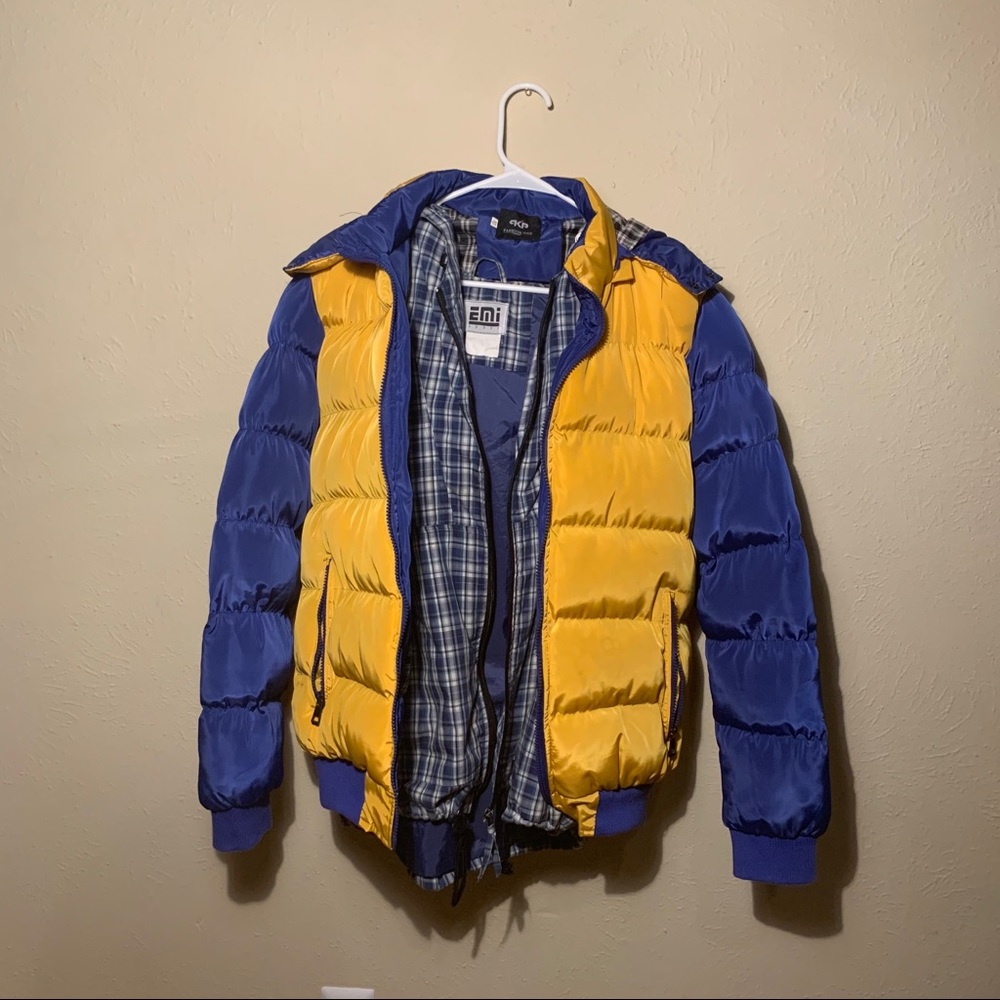 Oversized checked pattern jacket - Picture 5 of 5